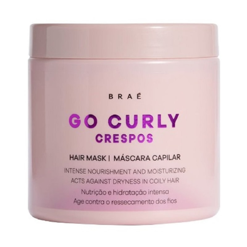 Máscara de Tratamento Braé Go Curly 500 gr