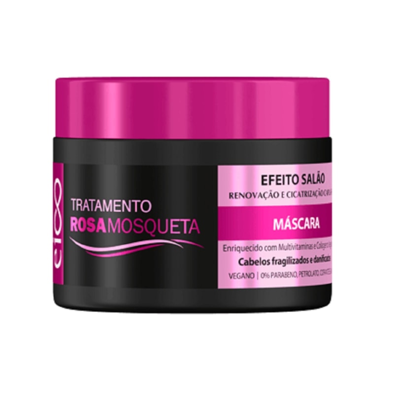 Máscara De Tratamento Eico 270 gr Rosa Mosqueta