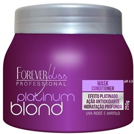 Máscara de Tratamento Forever Liss 250 gr Platinum Blond