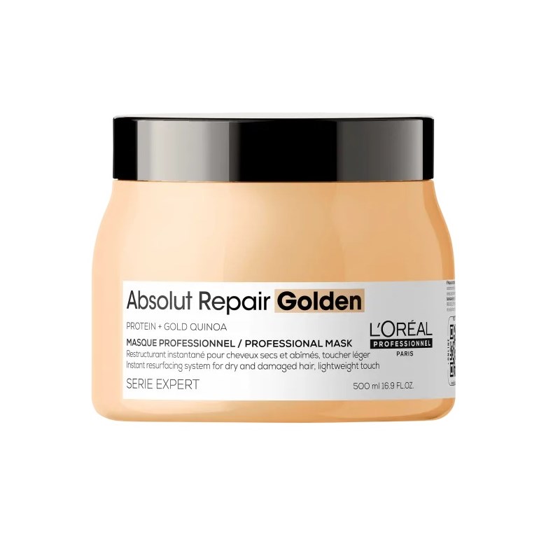 Máscara de Tratamento L'Oréal Professionnel Serie Expert 500 gr Absolut Repair Gold Quinoa Golden