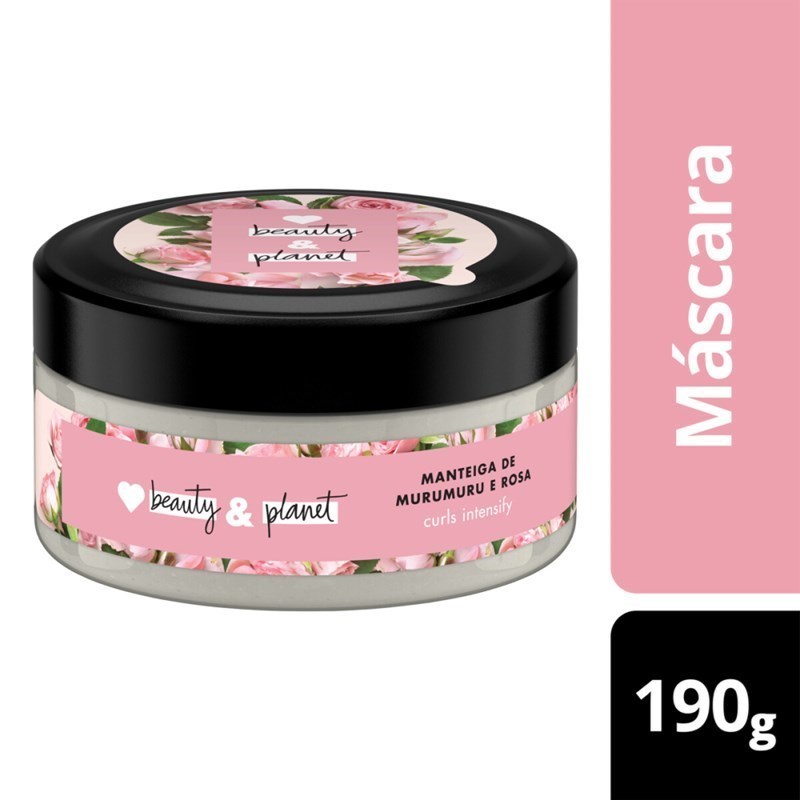 Mascara de Tratamento Love Beauty & Planet Curls Intensify 200 gr Manteiga de Murumuru e Rosas