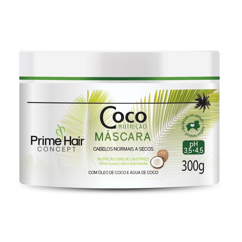 Máscara de Tratamento Prime Hair Concept 300 gr Coco Nutrição