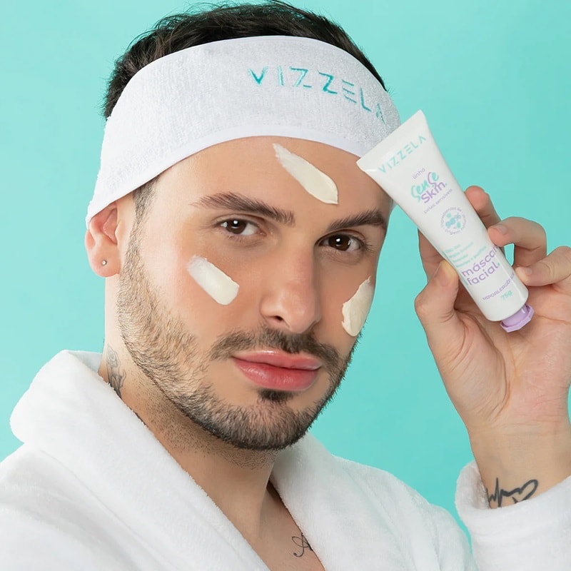 Máscara Facial Vizzela Sense Skin 75 gr