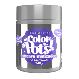 Máscara Matizadora Beauty Color 240 gr Color Pots Violeta Blonde