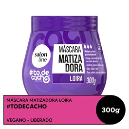 Máscara Matizadora Salon Line #todecacho 300 gr Loira