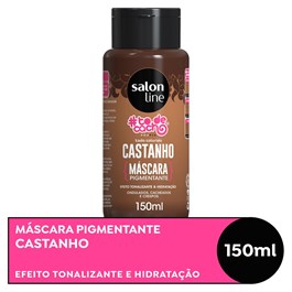 Máscara Pigmentante Salon Line #todecacho 150 ml Castanho