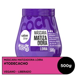Máscara Salon Line #todecacho 500 gr Matizadora Loira