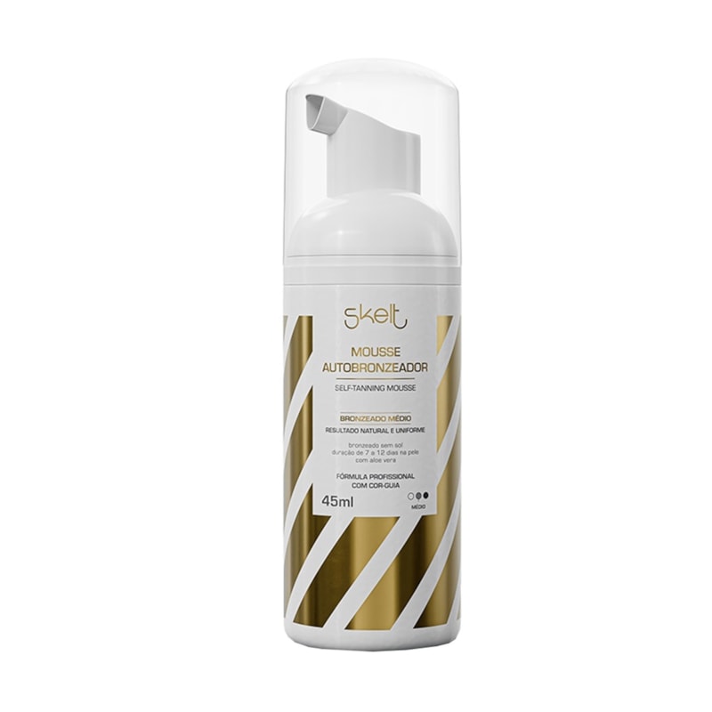 Mini Mousse Autobronzeador Skelt 45 ml