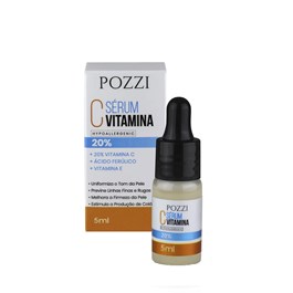 Mini Sérum Facial Pozzi 5ml Vitamina C 20%