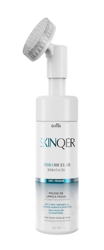 Mousse de Limpeza Facial Griffus Qér 180 ml Micelar