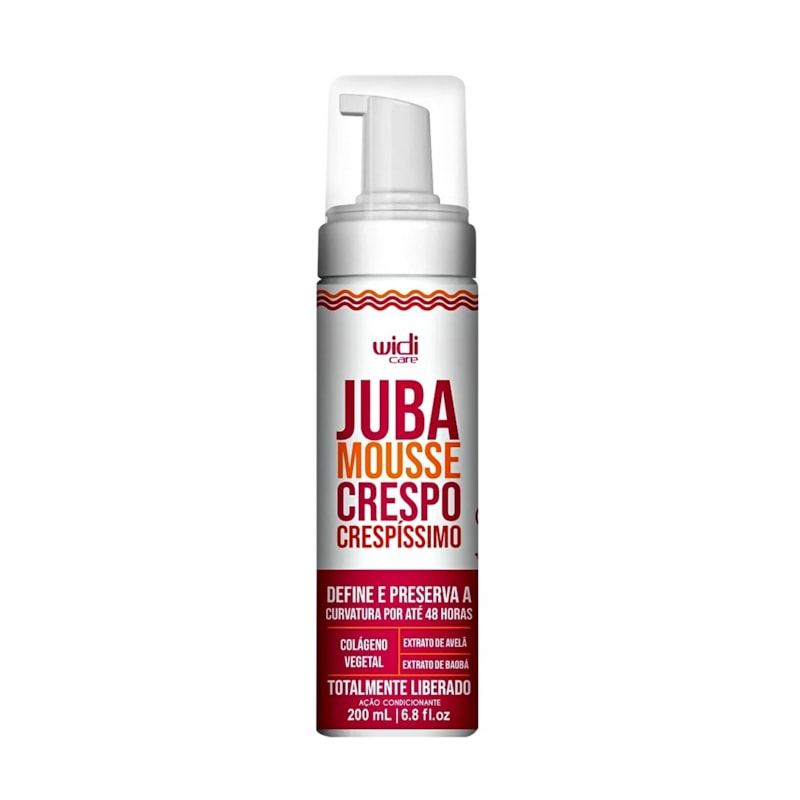 Mousse Widi Care 200 ml Juba Crespo Crespíssimo