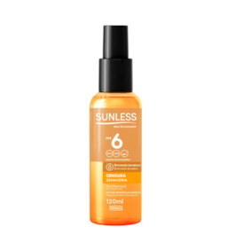 Óleo Bronzeador Sunless 120 ml FPS 6 Cenoura