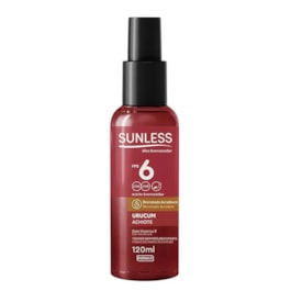 Óleo Bronzeador Sunless 120 ml FPS 6 Urucum