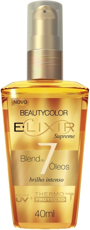 Óleo Capilar Beauty Color Elixir Supreme 40 ml Blend de 7 Óleos