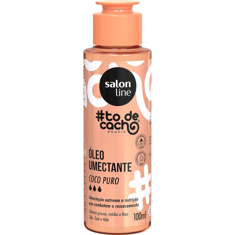 Óleo Capilar Salon Line  #todecacho 100 ml Coco Puro