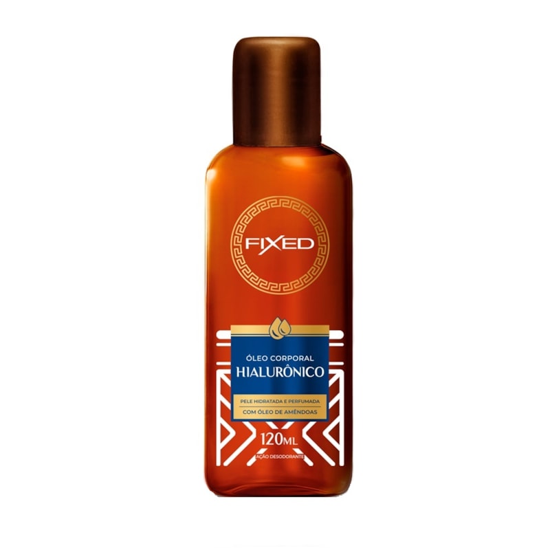 Óleo Corporal Fixed 120 ml Hialurônico