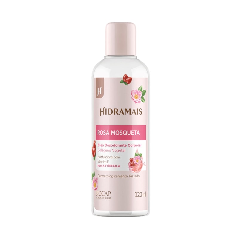 Óleo Corporal Hidramais 120 ml Rosa Mosqueta