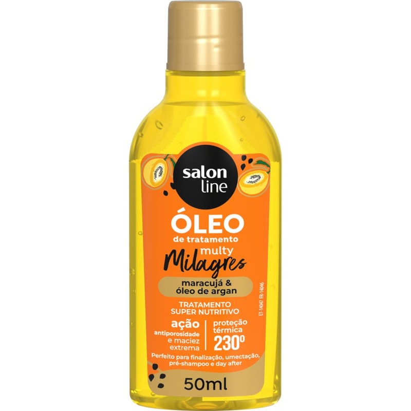 Óleo de Tratamento Salon Line Multy 50 ml Maracujá