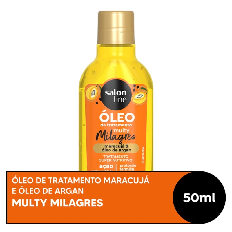 Óleo de Tratamento Salon Line Multy 50 ml Maracujá