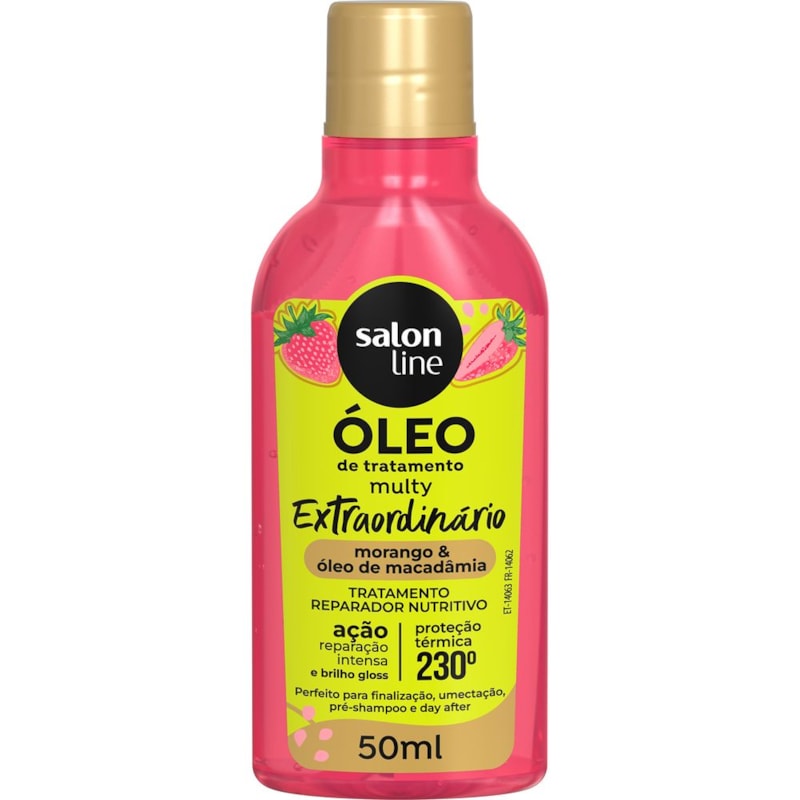 Óleo de Tratamento Salon Line Multy 50 ml Morango