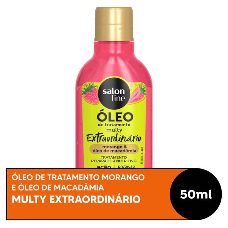 Óleo de Tratamento Salon Line Multy 50 ml Morango