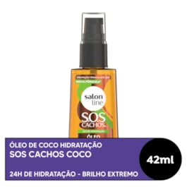 Óleo de Tratamento Salon Line S.O.S Cachos 42 ml Óleo de Coco