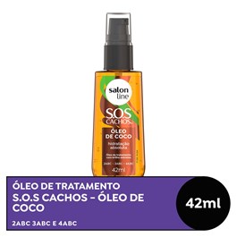 Óleo de Tratamento Salon Line S.O.S Cachos 42 ml Óleo de Coco