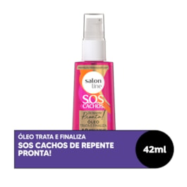 Óleo de Tratamento Salon Line S.O.S Cachos De Repente Pronta! 42 ml