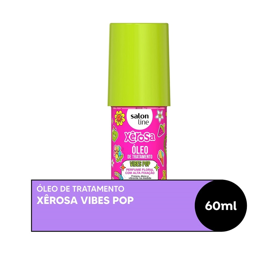 Óleo De Tratamento Salon Line Xêrosa 60 ml Vibes Pop