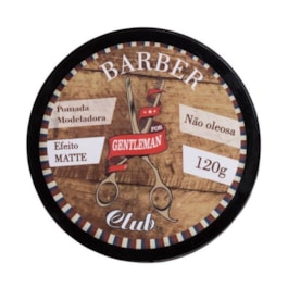 Pomada Gentleman Barber Club 120 gr Efeito Matte Pomada Gentleman Barber Club 120 gr Efeito Matte