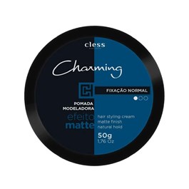 Pomada Modeladora Cless Charming 50 gr Black