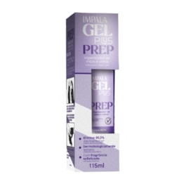 Prep Higienizador de Mãos e Unhas Impala Gel Plus 115 ml