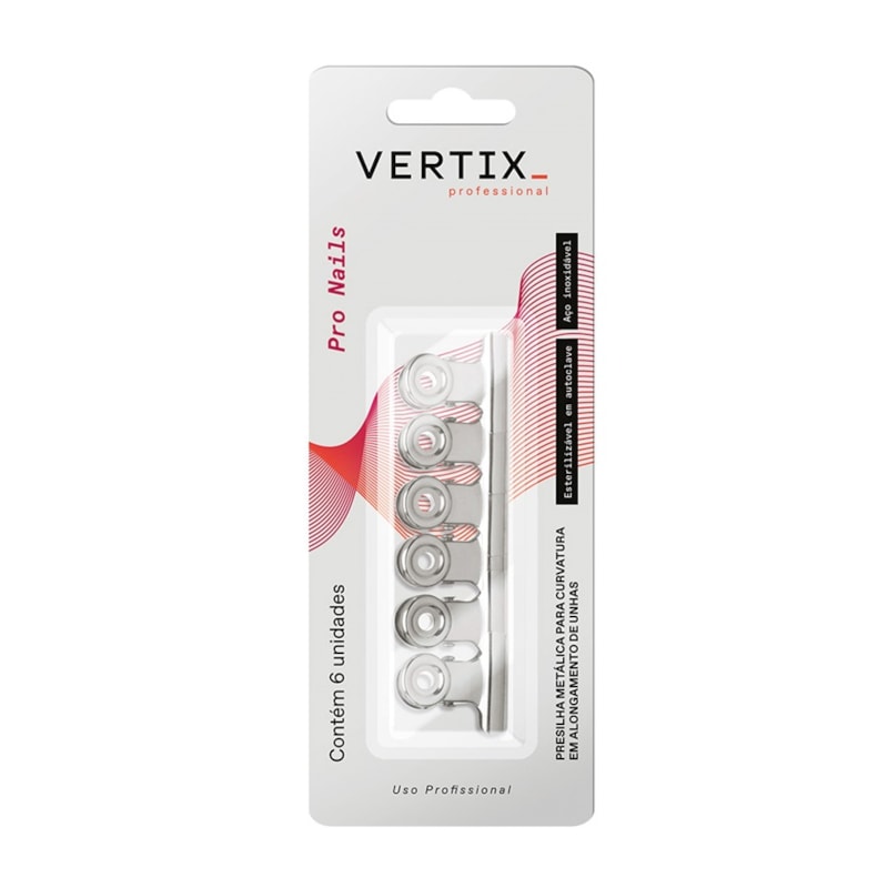 Presilha Metálica para Curvatura Vertix Pro Nails