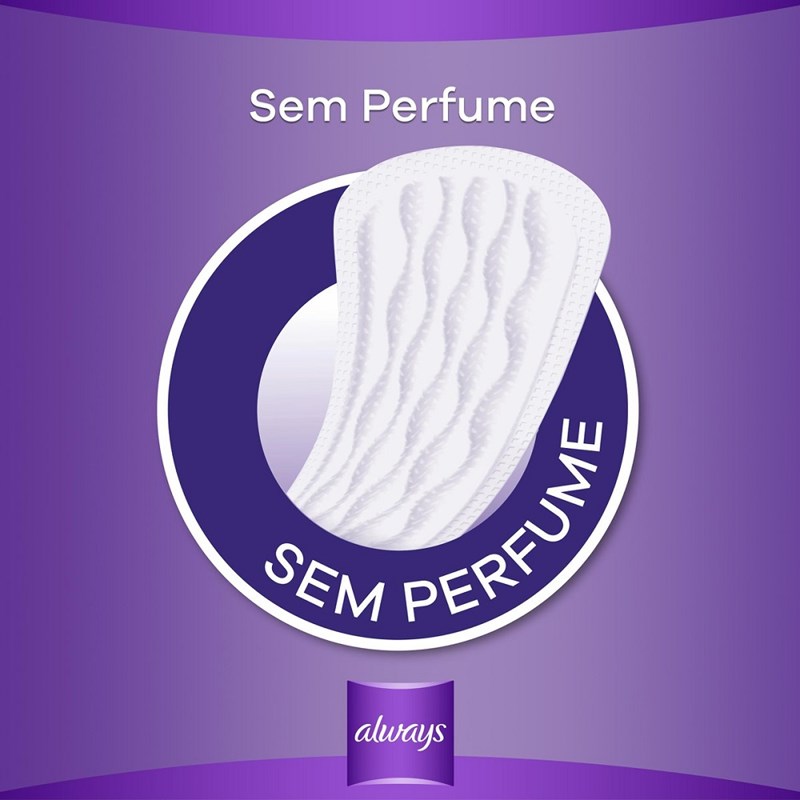 Protetor Diário Always Sensitive 40 unidades Sem Perfume