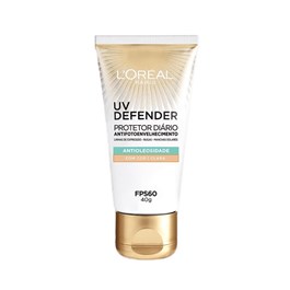 Protetor Solar Facial L'oréal Paris UV Defender FSP 60 40 gr Clara