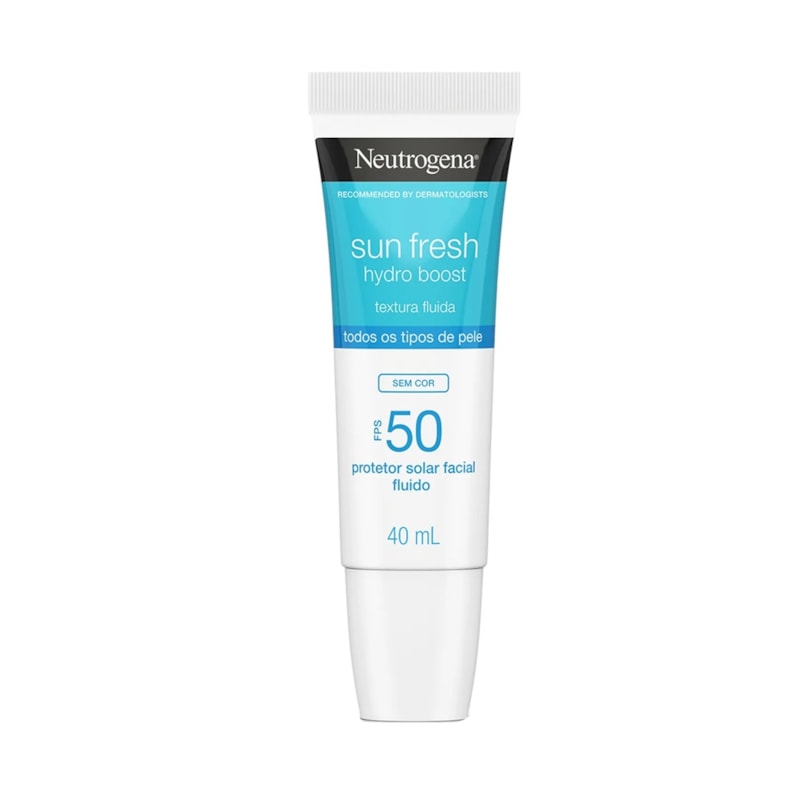 Protetor Solar Facial Neutrogena Sun Fresh Hydro Boost FPS 50 40 ml