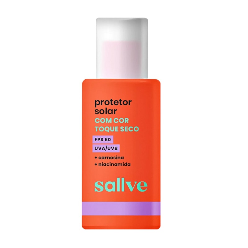 Protetor Solar Facial Sallve FPS 60 40 Gr