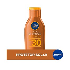 Protetor Solar Nivea Sun 125 ml Protect e Bronze FPS 30