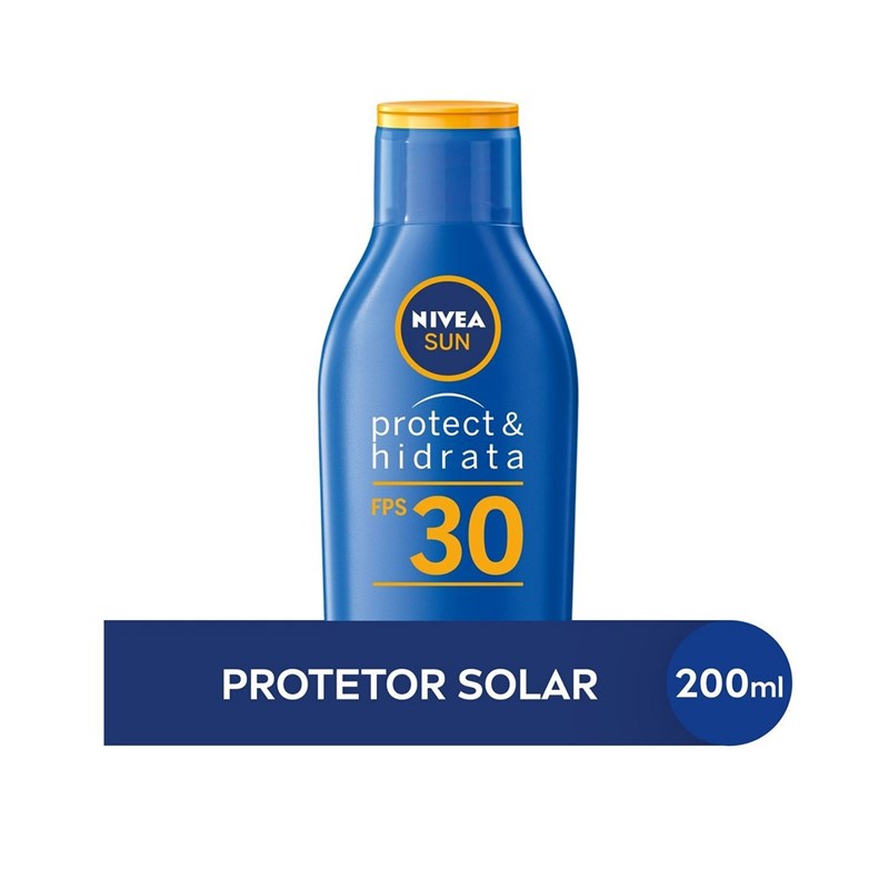 Protetor Solar Nivea Sun Fps 30 200ml Protect e Hidrata