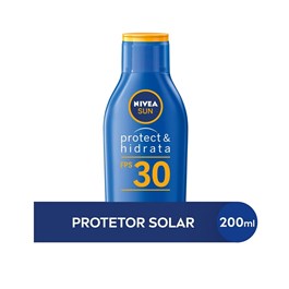 Protetor Solar Nivea Sun Protect & Hidrata FPS 30 200 ml
