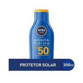 Protetor Solar Nivea Sun Protect & Hidrata FPS 50 200 ml