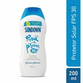 Protetor Solar Sundown Praia e Piscina 200 ml FPS 30
