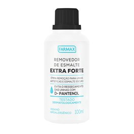 Removedor de Esmalte Farmax 100 ml Extra Forte