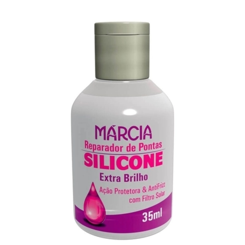 Reparador de Pontas Márcia Silicone 35 ml Extra Brilho - LojasLivia