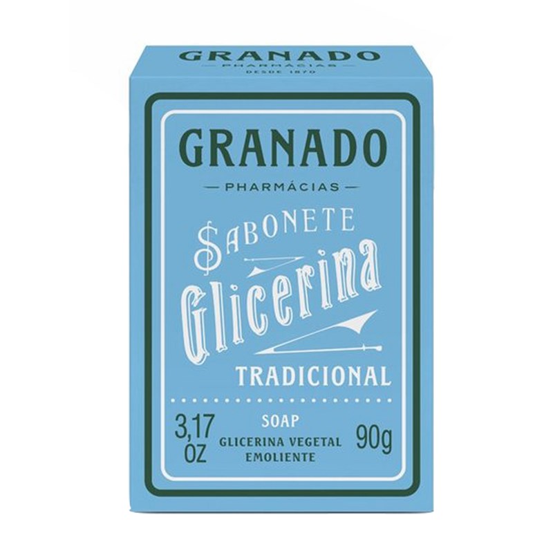 Sabonete Barra Granado Glicerina 90 gr Tradicional