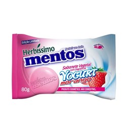 Sabonete Barra Herbíssimo Mentos 80 gr Yogurt Morango