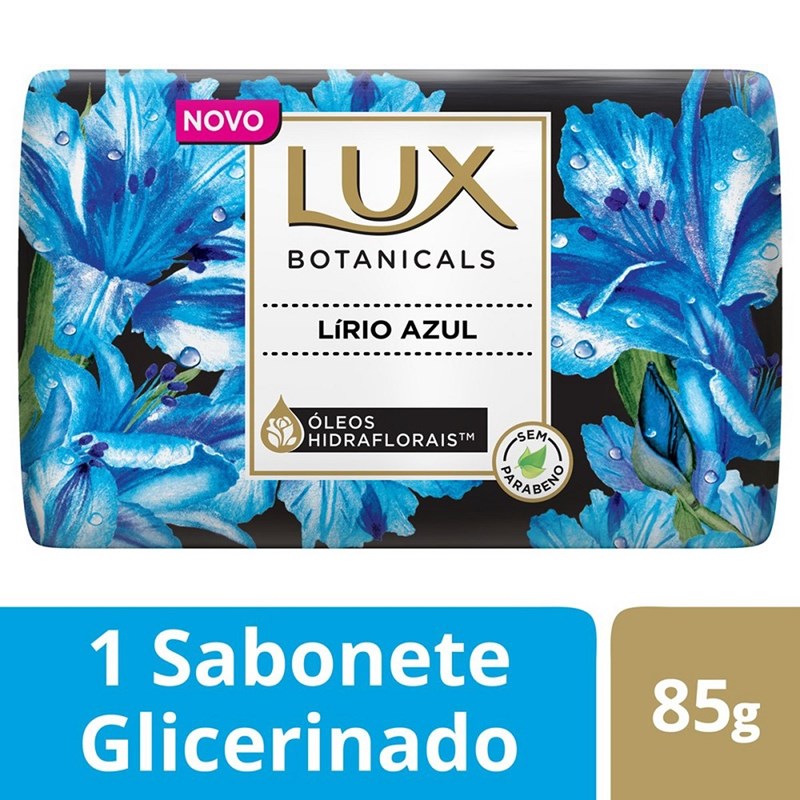 Sabonete Barra Lux Botanicals 85 gr Lírio Azul