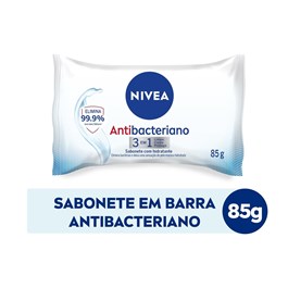 Sabonete Barra Nivea 85 gr Antibacteriano