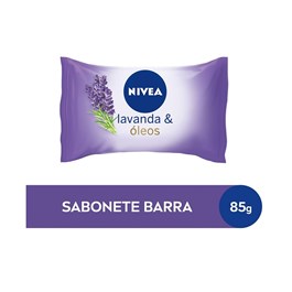 Sabonete Barra Nivea 85 gr Lavanda e Óleos