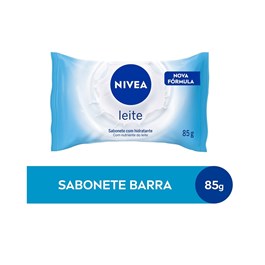 Sabonete Barra Nivea 85 gr Leite